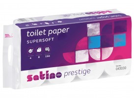 Toilettenpapier satino hochweiß 4lg.